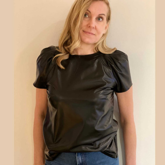 von Hohenstein Lederbluse LANA 40