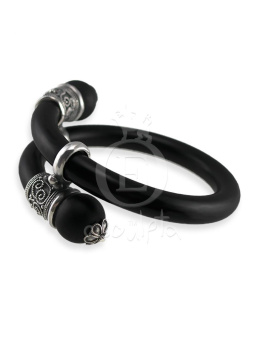 Esculpta Le Cock Ring IV - Black Onyx - Cockring 