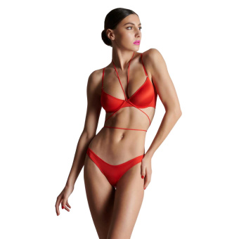 Maison Close French Kiss Wickel-BH Rot 