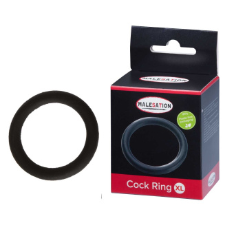 Cockring Silikon black XL