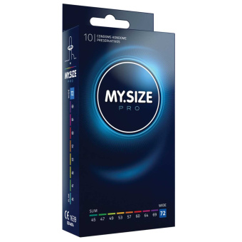 My Size Pro Kondome 10er Pack 72