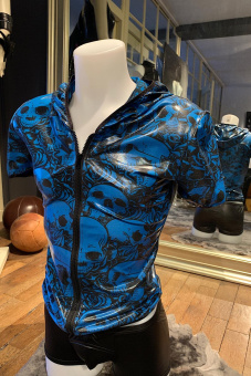 Peter Domenie 225 Fuel Short Sleeve Top print 