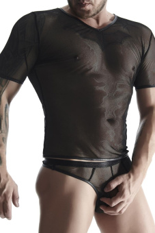 Regnes Fetish Planet Netz T-Shirt  L