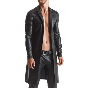 Regnes Fetish Planet Herren Mantel Sergio schwarz S