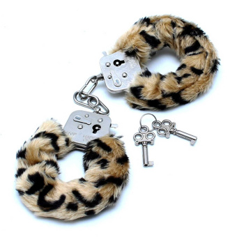 Rimba Handschellen Leopard Fun 