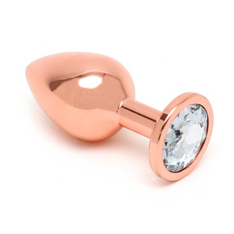 Rimba Buttplug rose gold 3 cm 