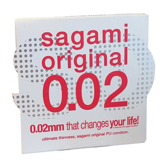 Sagami ultradünnes Kondom 0,02 1 Stück 