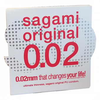 Sagami ultradünnes Kondom 0,02 1 Stück 