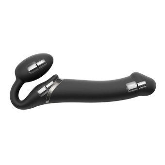 Strapless Strapon Dildo Remote | L schwarz