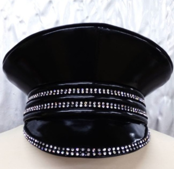 Tatjana Warnecke - Cap Strass black 