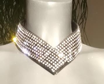 Tatjana Warnecke - Nekkar Strass black Halskette 