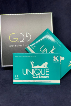 Unique C2 smart latexfreie Kondome 3 Stück 