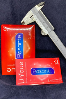Unique Pasante latexfreie Kondome 3 Stück 