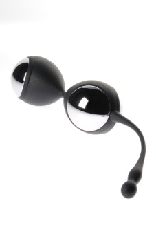 Vibe Therapy Fascinate Duo-Balls Black Chrome