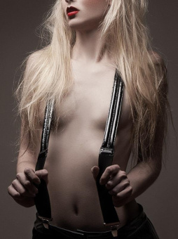 Tatjana Warnecke - Braces Hosenträger Lack L