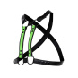 Cut4Men Harness neon grün variabel 