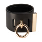 Asche & Gold Beatrice II Armband Cuff schwarz/gold 