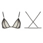 Bracli Manhattan Crossed Bra - schwarz M