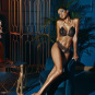 Bracli Sydney DOUBLE Perlenstring | schwarz M