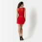Patrice Catanzaro OPHELIA Lycra Mini Kleid rot L