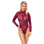 Cottelli Spitzenbody weinrot 
