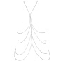Escora hinreissende schlichte Bodykette C05 silber