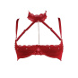 LUXXA Kepi Collier Harness rot 