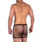 Manstore M2391 Bungee Boxer schwarz mit Netz 