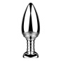 Nexus Cestos Vibro Buttplug Aluminium silber 