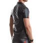 Regnes Fetish Planet Emilio Polo Shirt Wetlook mit Brusttasche 
