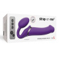 Strapless Strapon Dildo Remote | L purple