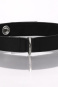 Venus Leder Halsband lockup schwarz