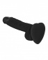 Soft Realistic Dildo S schwarz