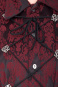 Aderlass Cremate Shirt  Brocade bordeaux 