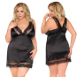 Andalea Chemise schwarzes Negligé 