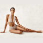 Bracli GENEVA Perlen-Panty creme 