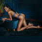 Bracli Sydney Perlen BRALETTE blau L