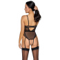 Cottelli Spitzenbody schwarz ouvert 