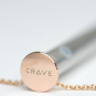 CRAVE Vesper - Vibrator Halskette rosé gold 