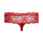 Escora String Panty ouvert rot S