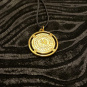 Esculpta Amulett Labyrinth Pendant gold 