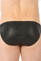 GH 132703 Real Leather Briefs black 