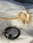 Esculpta Le Cock Ring IV - Black Onyx - Cockring 