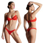 Maison Close French Kiss Tanga Echancre Rot 