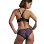 Marlies Dekkers Peekaboo Push Up BH schwarz purple leopard 