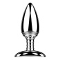 Nexus Cestos Vibro Buttplug Aluminium silber 