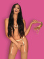 Obsessive Goldfarbener Flogger A766 