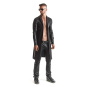 Regnes Fetish Planet Herren Mantel Sergio schwarz S