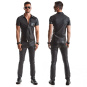 Regnes Fetish Planet Emilio Polo Shirt Wetlook mit Brusttasche 