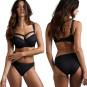 Marlies Dekkers Wing Power Balconette BH black lace grey 
